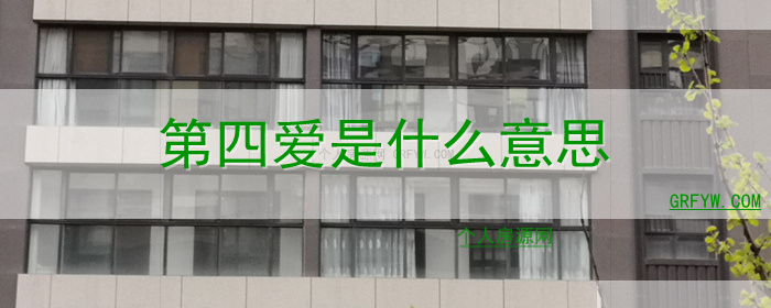 第四爱是什么意思