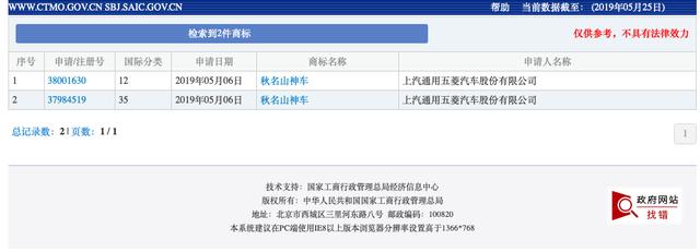 搞事情？五菱注册“秋名山神车”商标